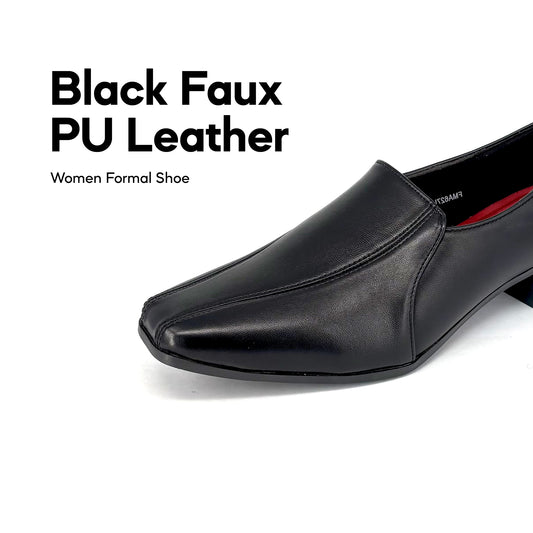 ABARO Lady Women Formal Shoes FMA627U3 Faux Leather Women Formal Shoes/Kasut Formal Perempuan