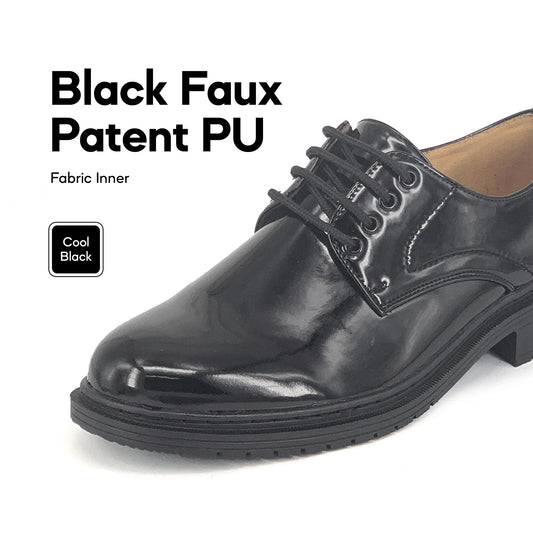 ABARO FPA731L2 black formal shoe β view 2