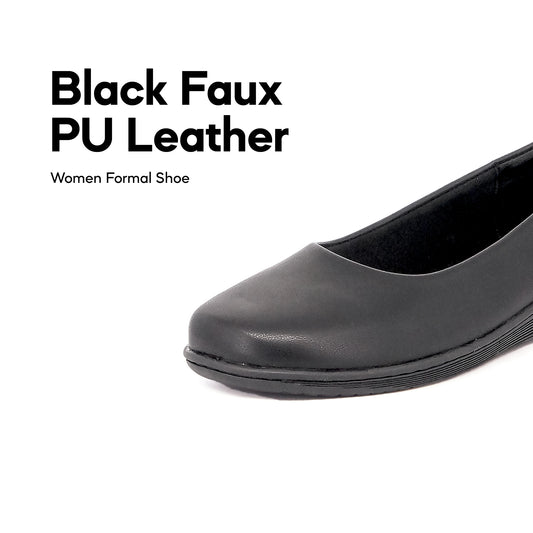 ABARO Lady Comfy FMA627S11 Faux Leather Women Formal Shoes/Kasut Kulit Pejabat/Kasut Formal Wanita