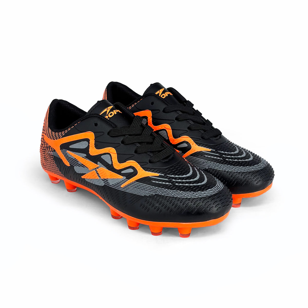 ABARO 99FA591A13 Black kids football boots — view 8
