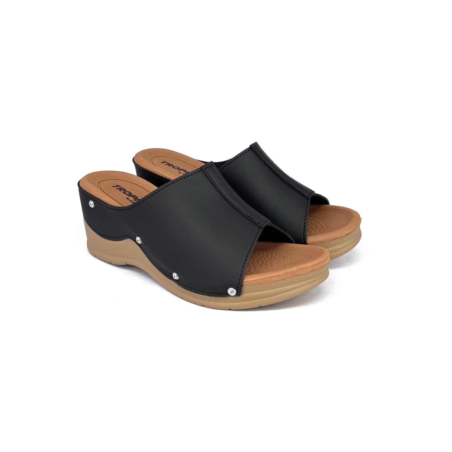 ABARO WDL644B1 black wedge — view 8