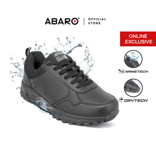 ABARO 2825N Black School Shoes — view 1