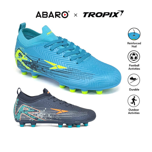 ABARO FA599A10S / FA699A10S TROPIX Navy Blue football shoe — view 1
