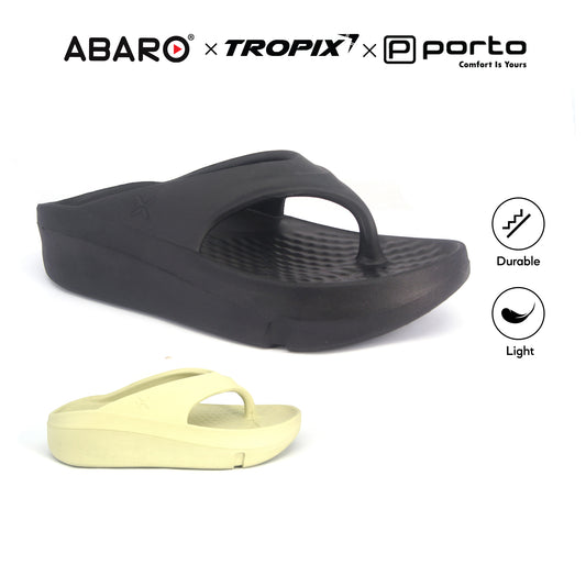 ABARO Super Light Comfy E6005M TROPIX PORTO Soft EVA Unisex Slipper/Sandal Perempuan Lelaki