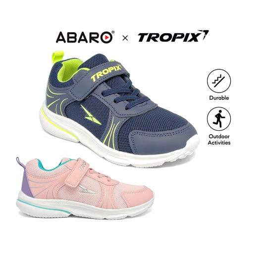 ABARO Kids Sport Shoes SPA5108Q1 Super Light Tropix Kids Sneaker/Running Shoes/Kasut Sukan Kanak Kanak
