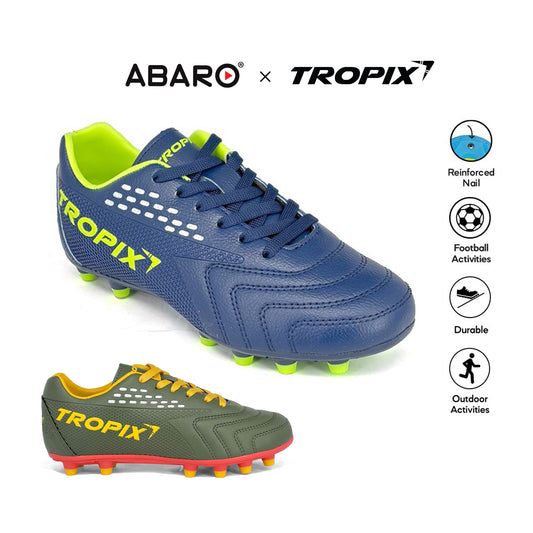 ABARO FA566A11 & FA666A11 TROPIX Football Kids Outdoor Soccer Shoes/Football Shoes/Kasut Bola Sepak Lelaki/Kasut Sukan