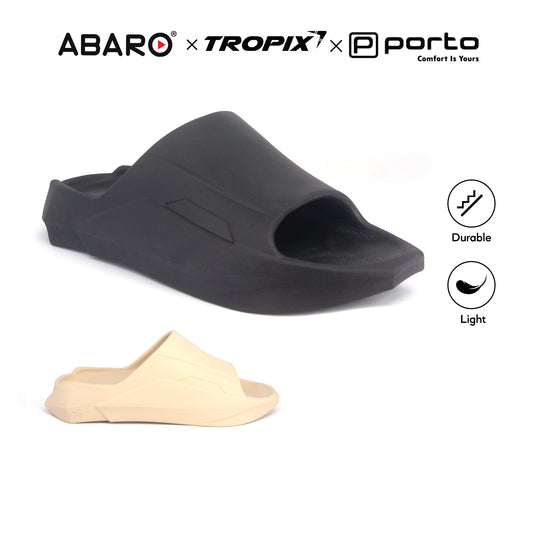 ABARO Super Light Comfy E6002M TROPIX PORTO Soft EVA Unisex Slipper/Sandal Perempuan Lelaki