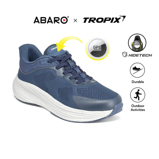 ABARO HideTech SPA7101AG2H Hidden GPS Pocket TROPIX Men Sneakers Super Light Running Shoes/Kasut Sukan