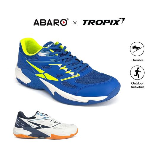 ABARO BTA798B1 TROPIX Men Sneakers with Super Light Badminton Shoes/ Kasut Sukan/ Sport Shoes Men/ Kasut Badminton