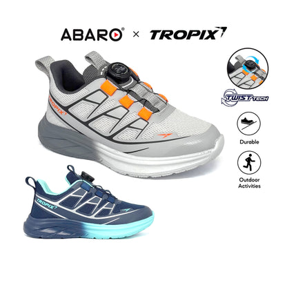 ABARO TwistTech Kids Sport Shoe SPA591AP1 Tropix Kids Sneaker /Running Shoes/Kasut Sukan