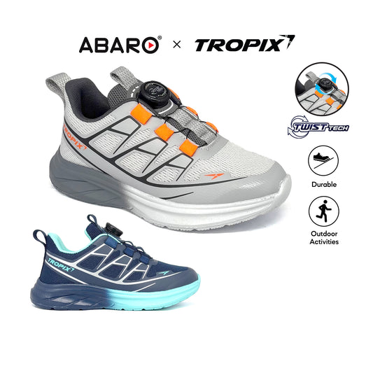 ABARO TwistTech Kids Sport Shoe SPA591AP1 Tropix Kids Sneaker /Running Shoes/Kasut Sukan