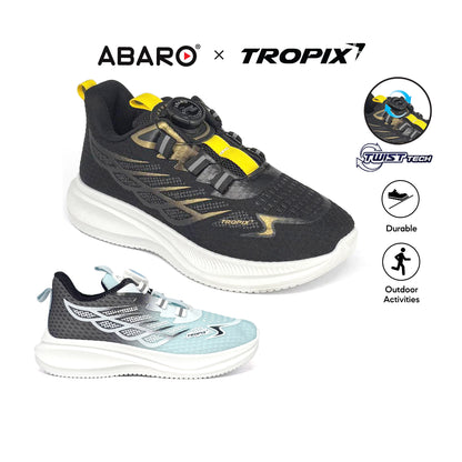 ABARO TwistTech Kids Sport Shoe SPA5105AH1T Tropix Kids Sneaker /Running Shoes/Kasut Sukan