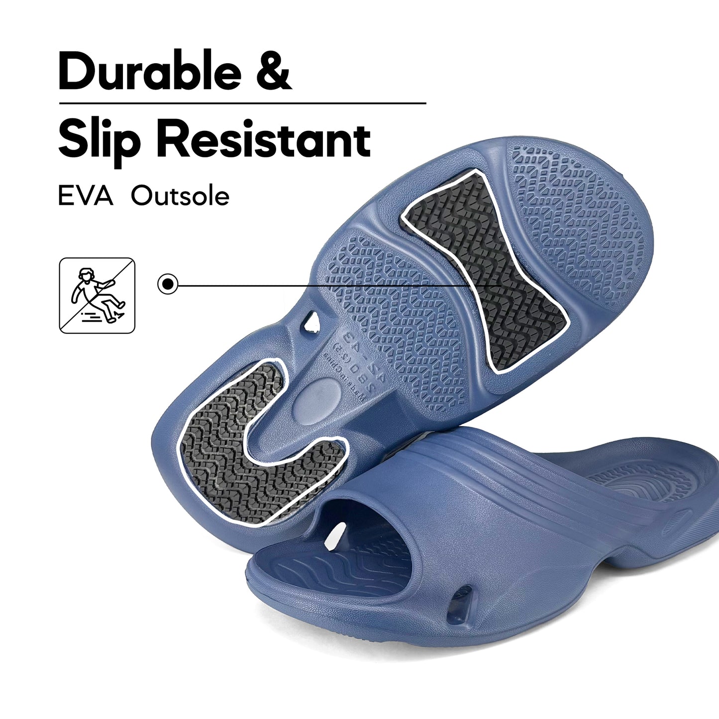 ABARO Tropix Anti-Slip ESA785R1 Super Light Comfy Soft EVA Unisex Slipper/Sandal Lelaki