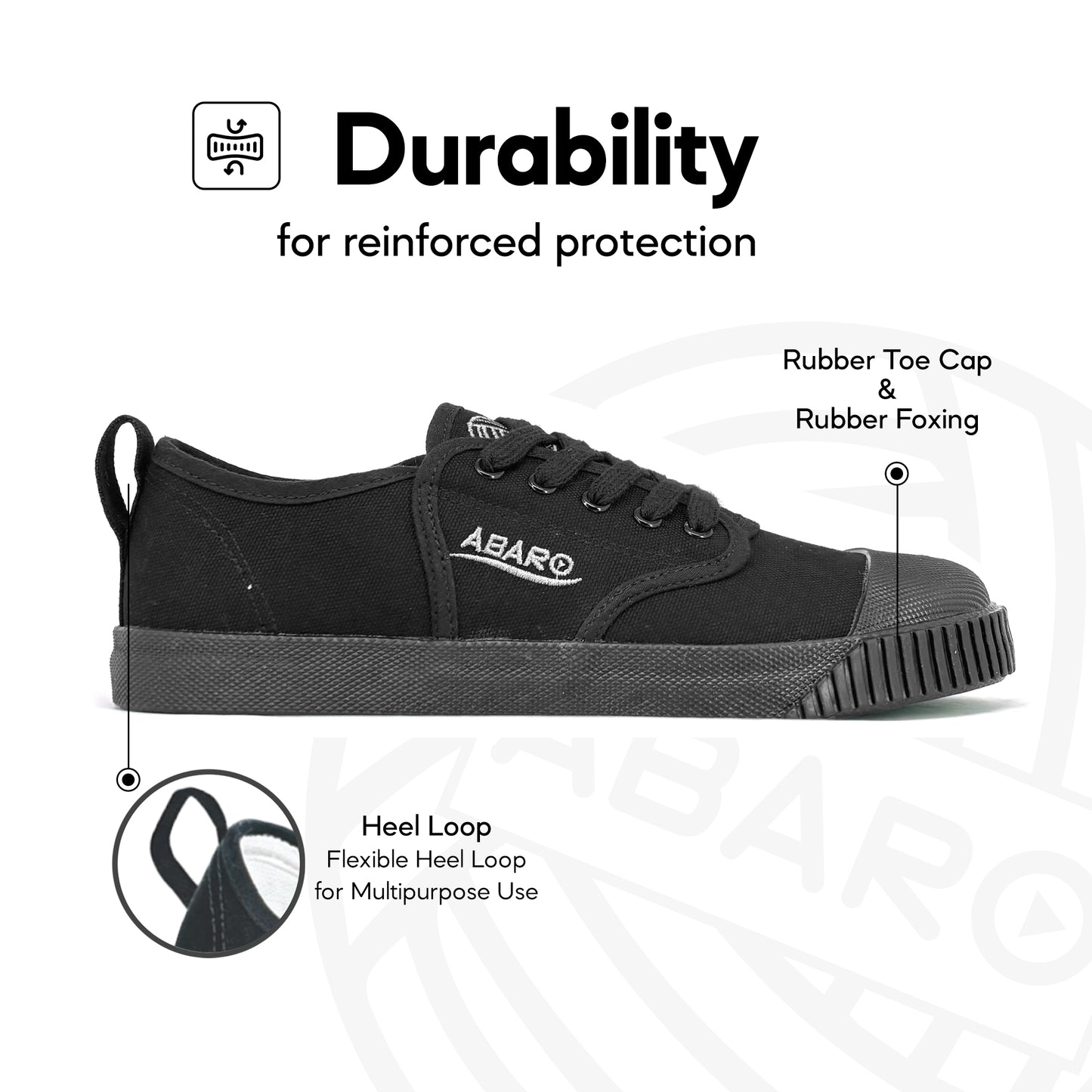 [New Launch] ABARO Takraw AT78205 vs Nanyang Canvas Shoes | Better Grip | School Kasut | Anti Slip