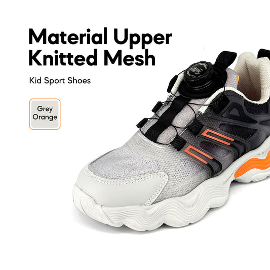 ABARO TwistTech Kids Sport Shoes SPA595AC2T Tropix Kids Sneaker with Mugwort /Running Shoes/Kasut Sukan