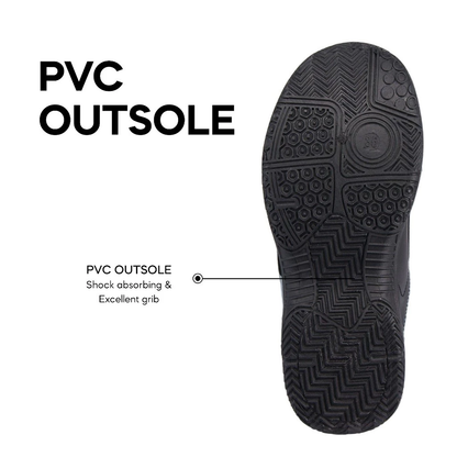 ABARO 992323 School Shoes /Anti-Bacterial/Kasut Sekolah Hitam