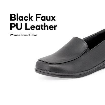 ABARO Lady Comfy FMA627S2 Faux Leather Women Formal Shoes/Kasut Formal Perempuan/Kasut Kulit/Kasut Sekolah