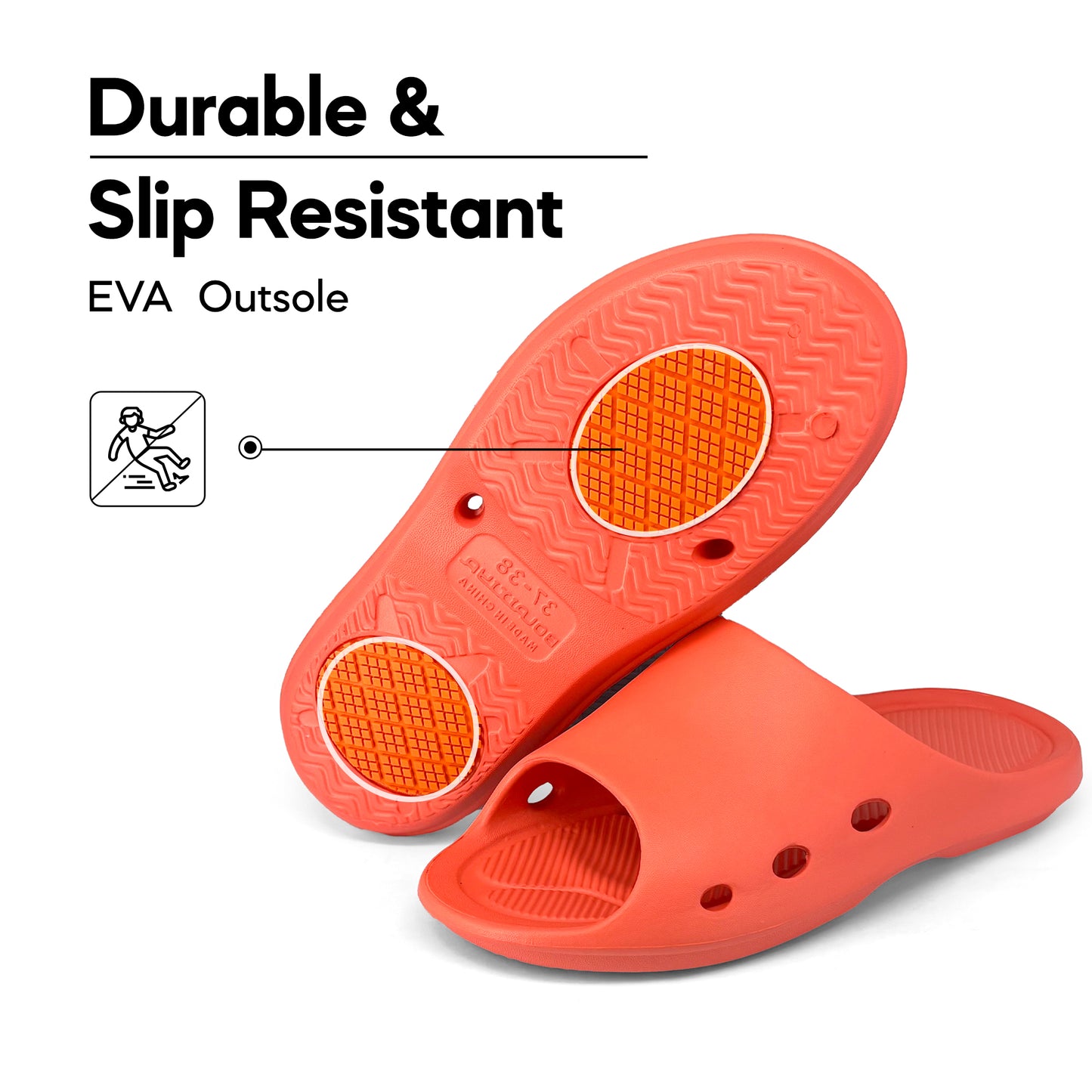 ABARO Tropix Anti-Slip ESA685E1 Super Light Comfy Soft EVA Unisex Slipper/Sandal Perempuan