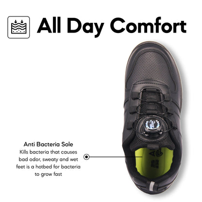 ABARO T2382N TwistTech + NameTech School Shoes/Kasut Unisex/Kasut Tulis Nama