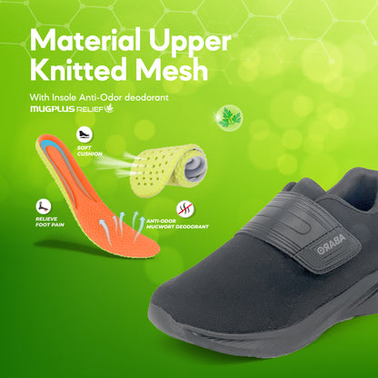 ABARO W2881N DryTech + NameTech School Shoes/Kasut Sekolah Kalis Air/Kasut Unisex/Kasut Tulis Nama