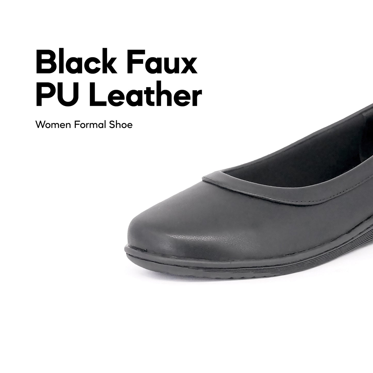 ABARO Lady Comfy FMA627S1 Faux Leather Women Formal Shoes/Kasut Formal Perempuan/Kasut Kulit Sekolah