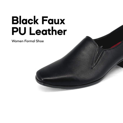 ABARO Lady Women Formal Shoes FMA627U2 Faux Leather Women Formal Shoes/Kasut Formal Perempuan