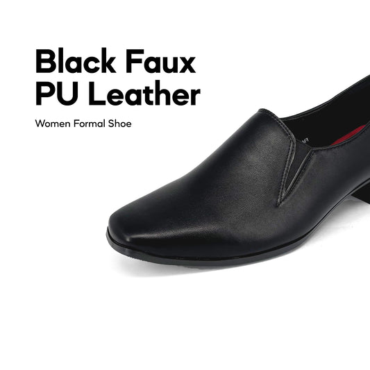 ABARO Lady Women Formal Shoes FMA627U2 Faux Leather Women Formal Shoes/Kasut Formal Perempuan