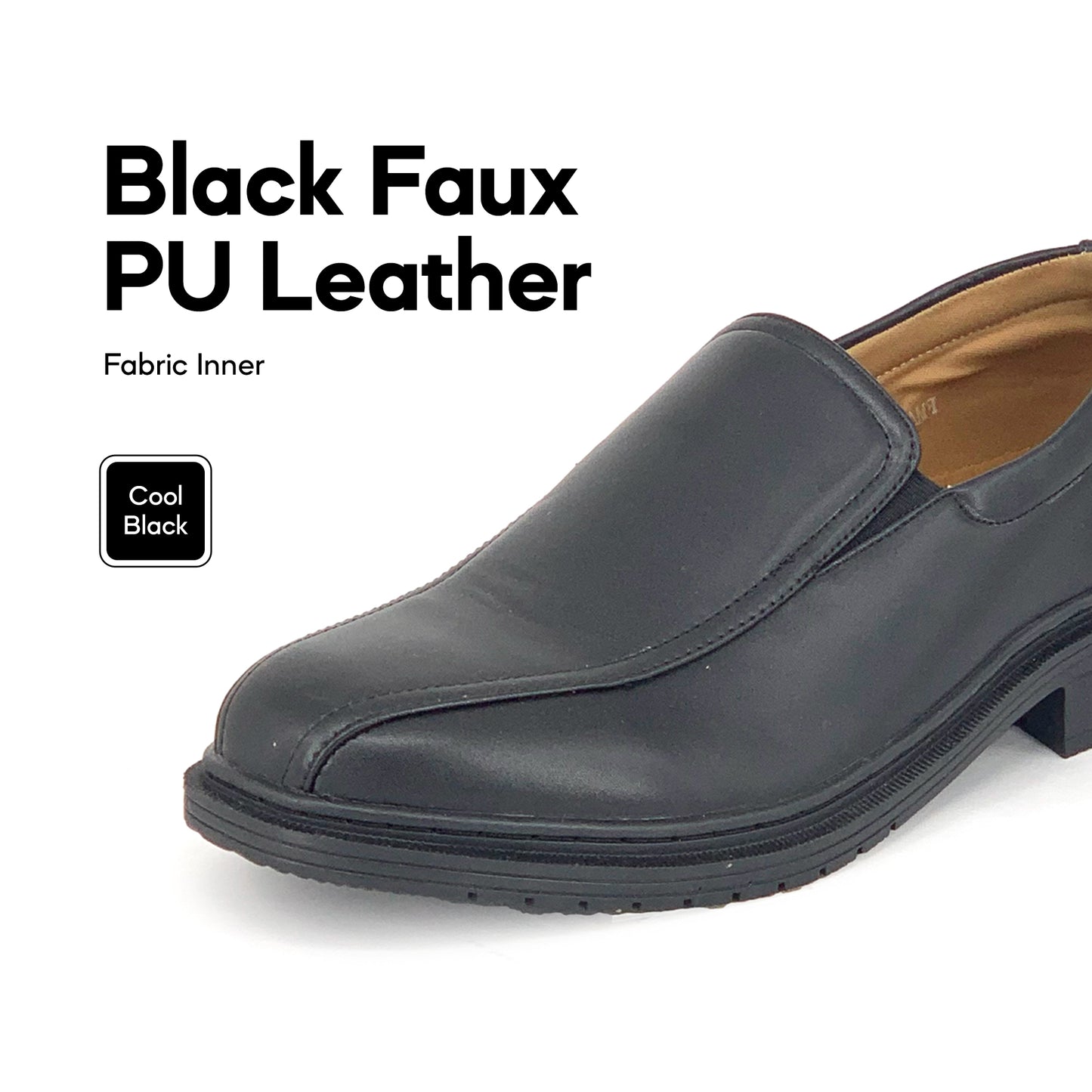 Abaro Men/Boy Faux Leather Plus Size Formal Shoes FMA731L12 -online special - limited size Kasut Formal Lelaki