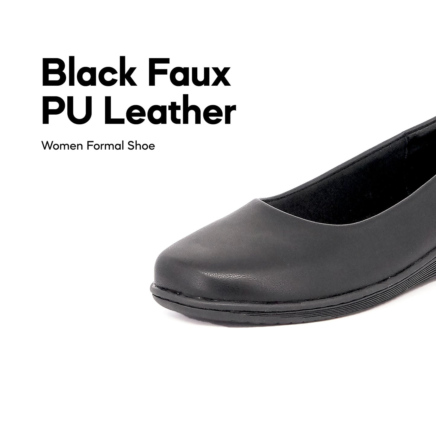 ABARO Lady Comfy FMA627S11 Faux Leather Women Formal Shoes/Kasut Kulit Pejabat/Kasut Formal Wanita