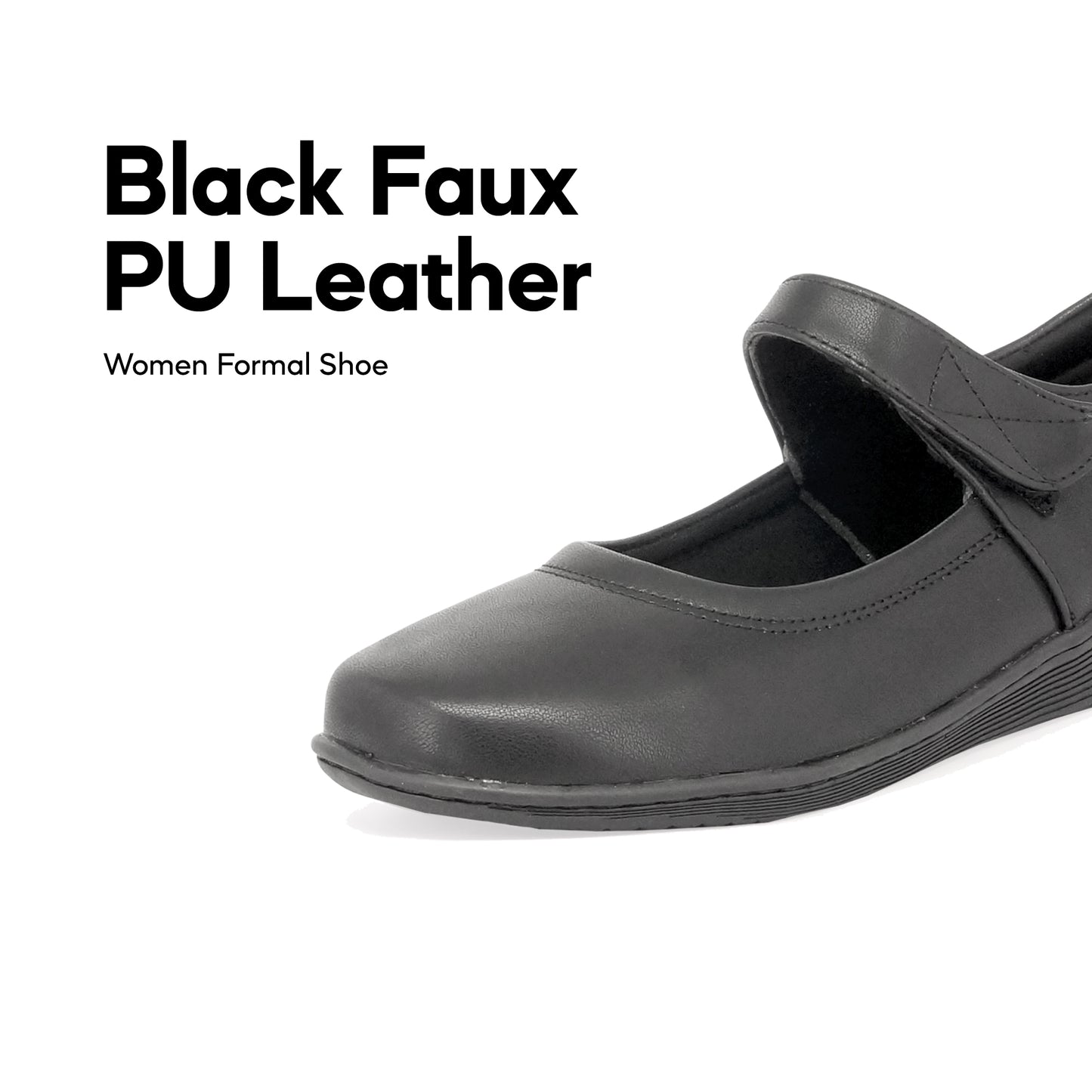 ABARO Lady Comfy FMA627S12 Faux Leather Women Formal Shoes/Kasut Kulit Pejabat/Kasut Formal Wanita