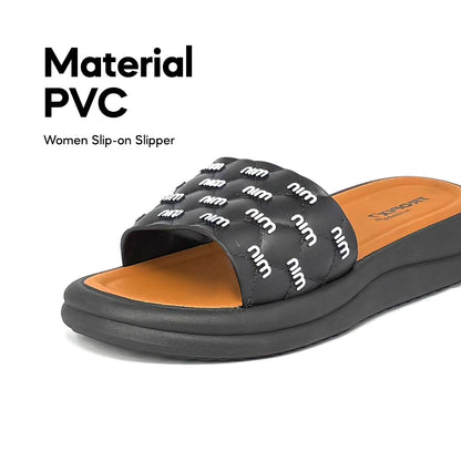 [ONLINE EXCLUSIVE] ABARO Comfy & Stylish 99PSA693N1 TROPIX Durable and Lightweight PVC /Women Slipper/Sandal Perempuan