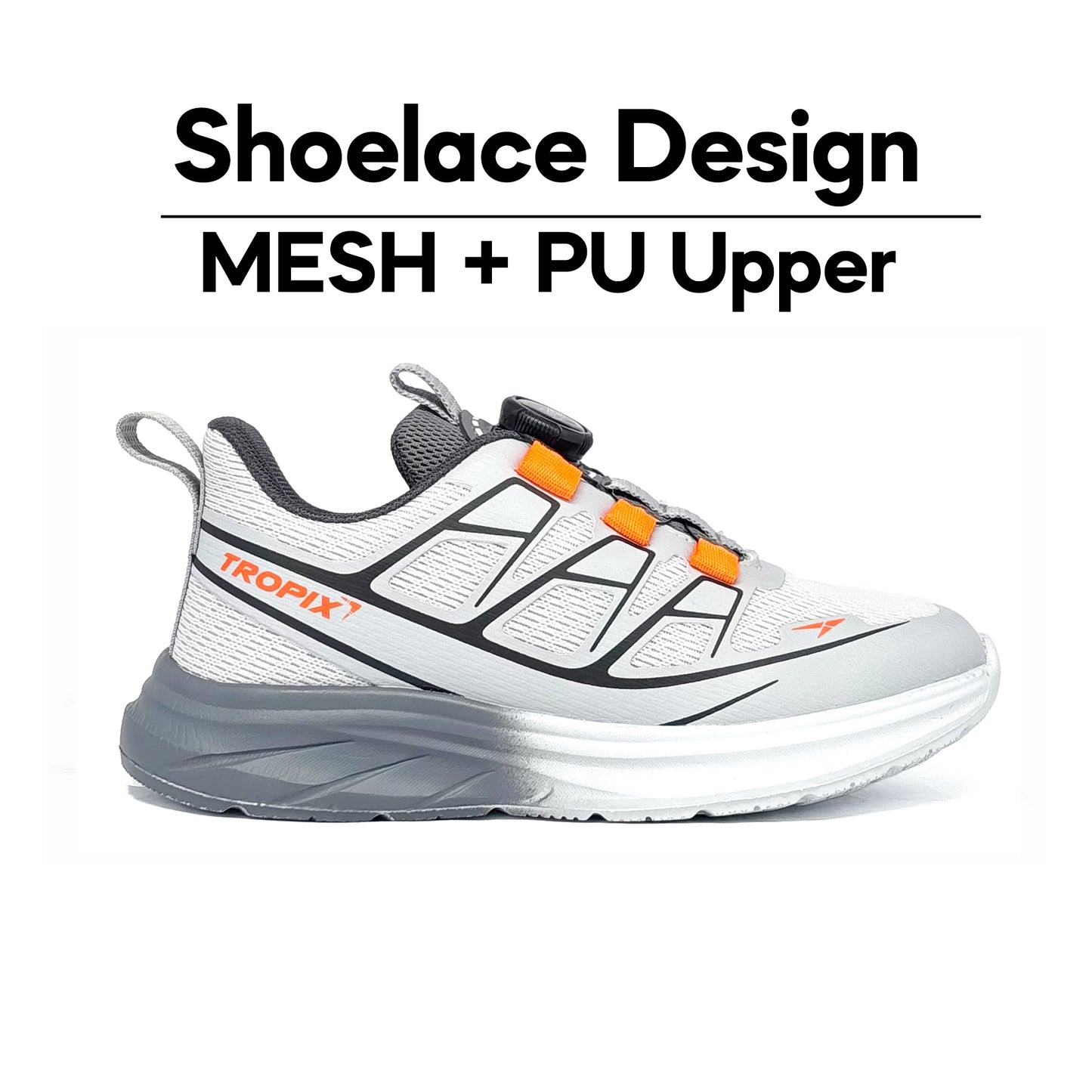 ABARO TwistTech Kids Sport Shoe SPA591AP1 Tropix Kids Sneaker /Running Shoes/Kasut Sukan