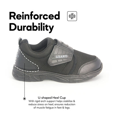 ABARO 2362N NameTech School Shoes/Kasut Unisex/Kasut Tulis Nama