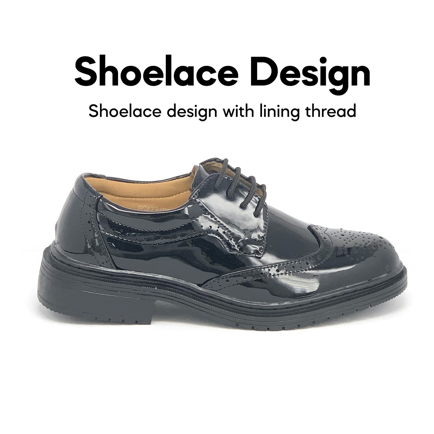 ABARO Men Faux Leather PGA731L5/PGA731H5/Clear-FGA731H15 Formal Shoes/Kasut Office/Pegawai Kerajaan/Kasut Pegawai Polis