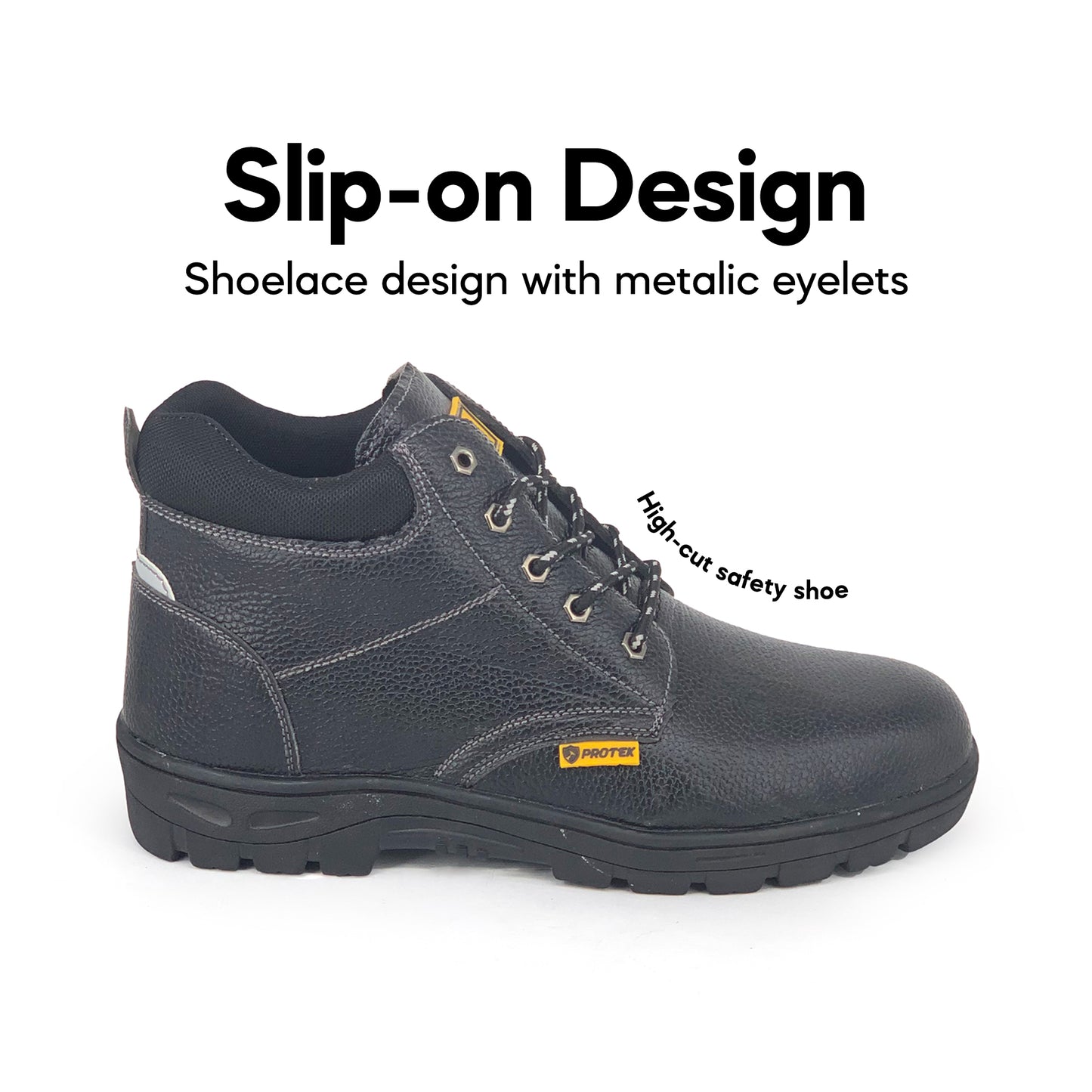 PROTEK Safety Toecap/Puncture Resistant SFA755B2-EA Safety Boots/Mid Cut/Kasut Keselamatan/Kasut Safety