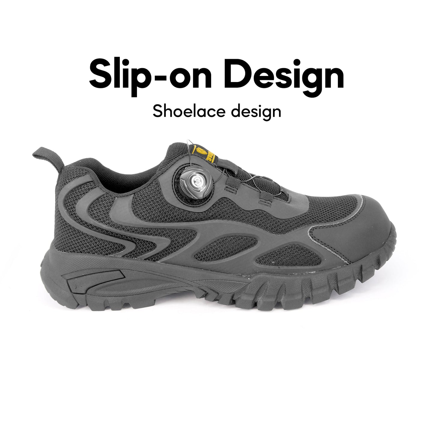 PROTEK 100% Genuine Leather/ Steel Toecap & Midsole Safety Shoes Men SFA782M1 Safety Boot/Kasut Keselamatan