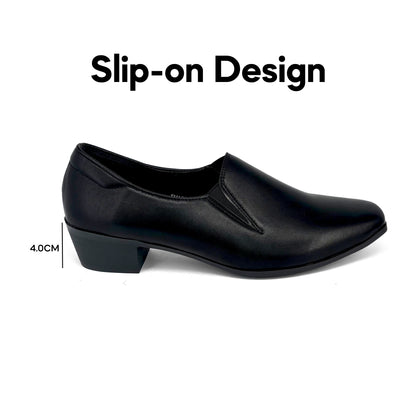 ABARO Lady Women Formal Shoes FMA627U2 Faux Leather Women Formal Shoes/Kasut Formal Perempuan