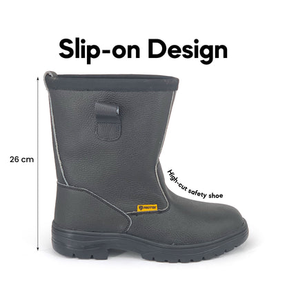 PROTEK 100% Genuine Leather Safety Boots SFA755J6 Steel Toecap & Midsole/Safety Shoes/Kasut Keselamatan