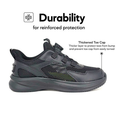ABARO AT2869N NEW AirTech + TwistTech School Shoes + NameTech School Shoes | Breathable Lightweight Kasut Sekolah Unisex