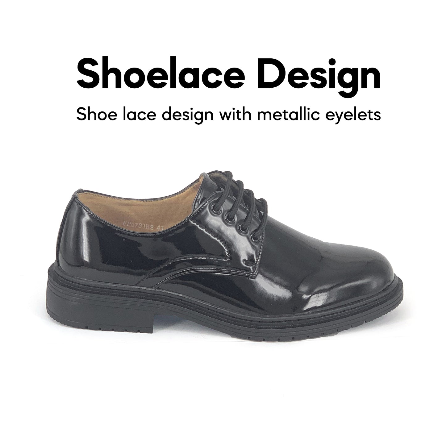 Abaro Men Faux Leather Formal Shoes FPA731L2 -[online special - limited size] Kasut Pejabat/Kasut Kilat