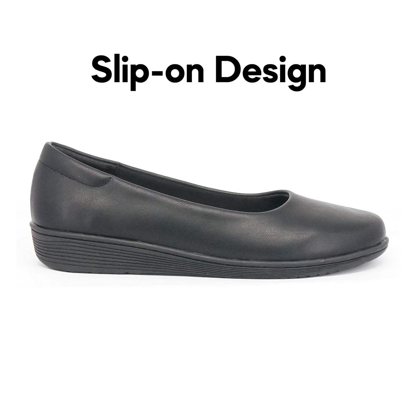 ABARO Lady Comfy FMA627S11 Faux Leather Women Formal Shoes/Kasut Kulit Pejabat/Kasut Formal Wanita