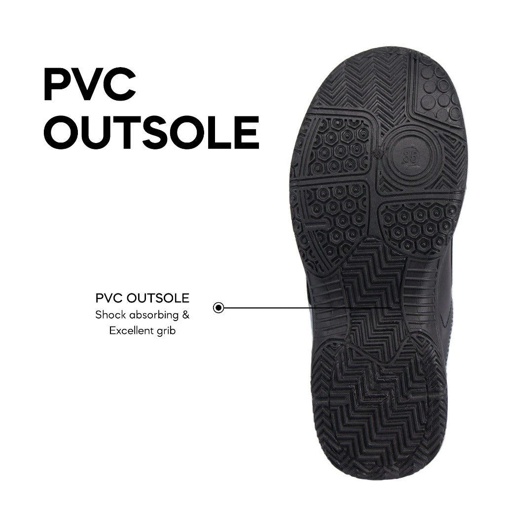 [Online Exclusive] ABARO 992323 School Shoes /Anti-Bacterial/Kasut Sekolah Hitam