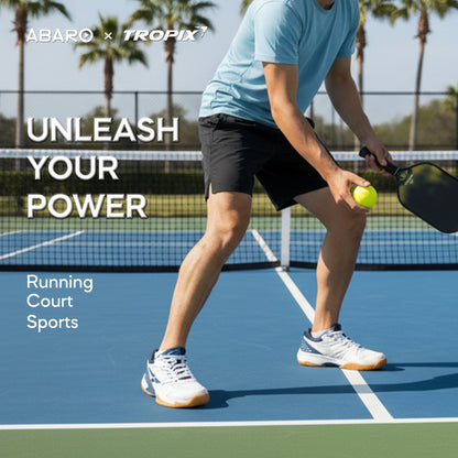 ABARO BTA798B1 TROPIX Men Sneakers with Super Light Badminton Shoes/ Kasut Sukan/ Sport Shoes Men/ Kasut Badminton