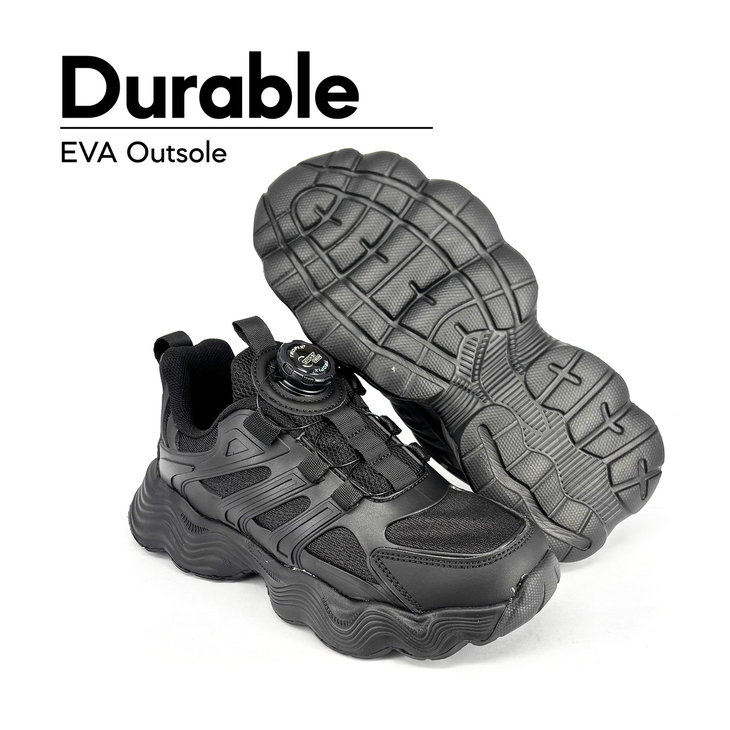 ABARO TwistTech Kids Sport Shoes SPA595AC1T Tropix Kids Sneaker with Mugwort /Running Shoes/Kasut Sukan