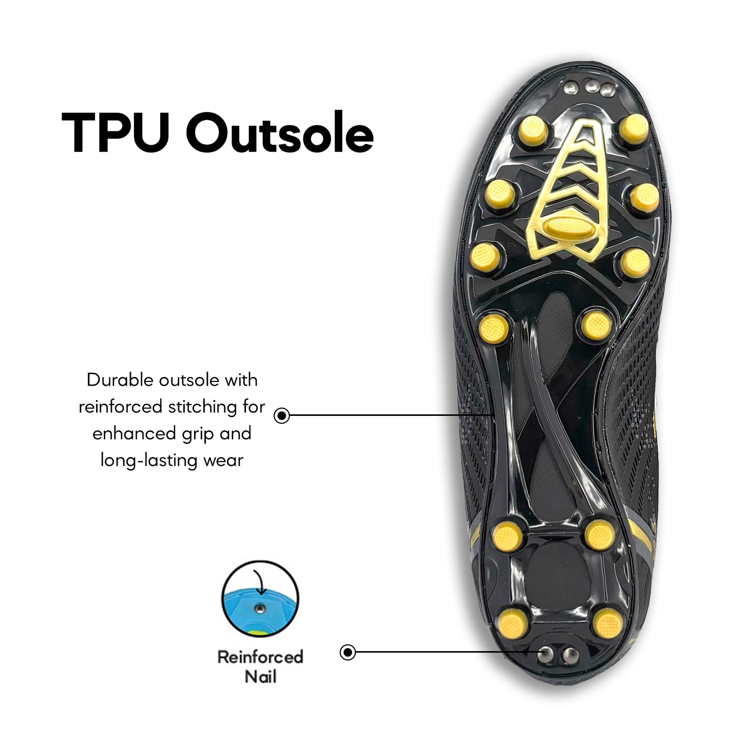 ABARO FA5103A12 & FA6103A12 TROPIX Football Men Outdoor Soccer Shoes/Football Shoes/Kasut Bola Sepak Lelaki/Kasut Sukan