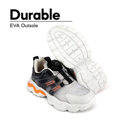 ABARO TwistTech Kids Sport Shoes SPA595AC2T Tropix Kids Sneaker with Mugwort /Running Shoes/Kasut Sukan