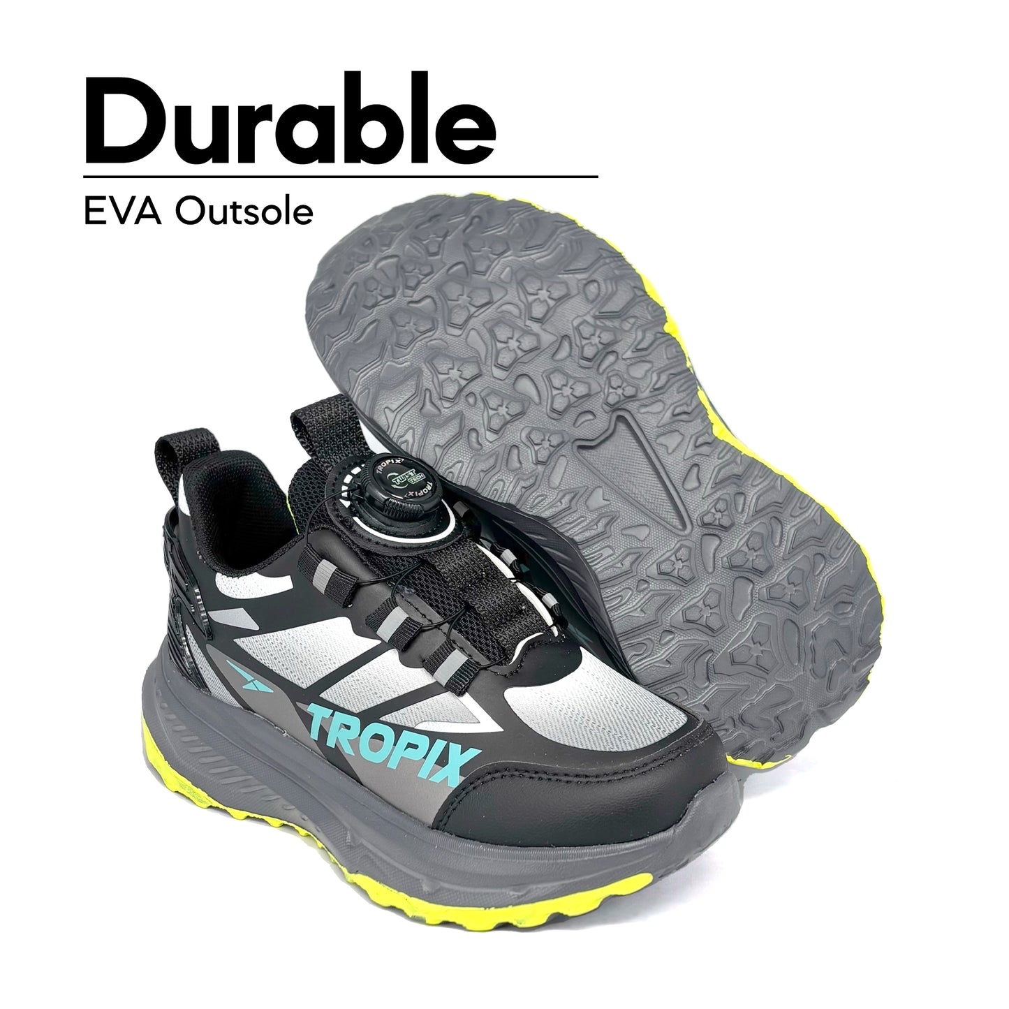 ABARO TwistTech Kids Sport Shoe SPA591AN1 Tropix Kids Sneaker /Running Shoes/Kasut Sukan