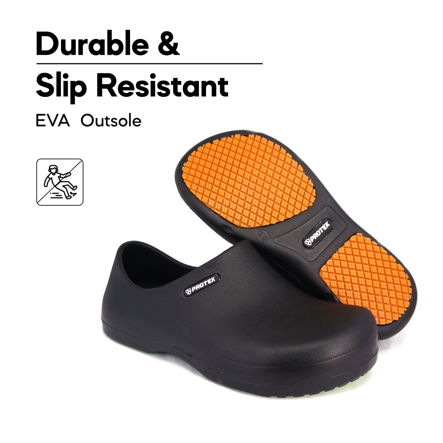 ABARO Kitchen Chef Shoes KCA785A1 PROTEK Non Slip Lightweight Comfortable Ringan Kasut Dapur