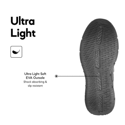 ABARO 2808N Ultra Light Sneaker/School Shoes Black/Name Your Shoes/Super Comfy/Kasut Sekolah Hitam