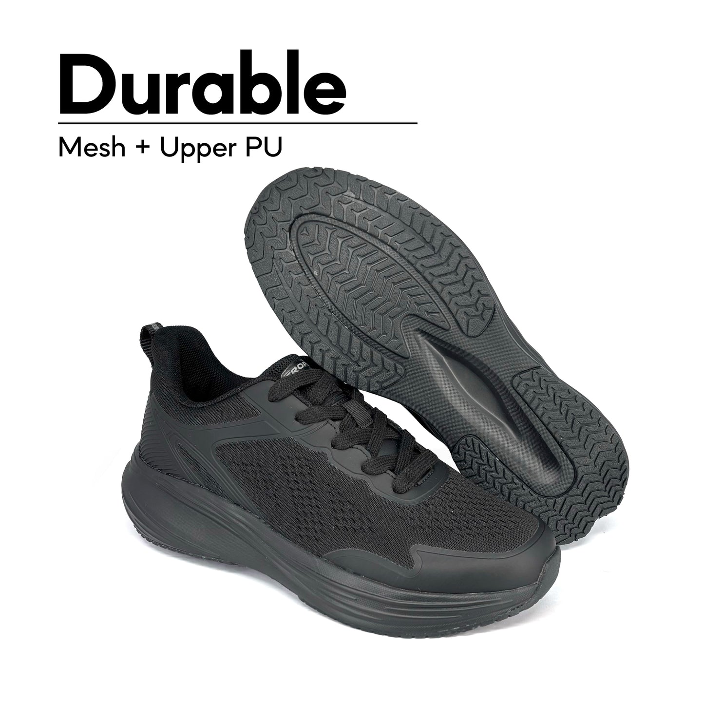 ABARO HideTech SPA7101AH1H Hidden GPS Pocket TROPIX Unisex Sneakers Super Light Running Shoes/Kasut Sukan